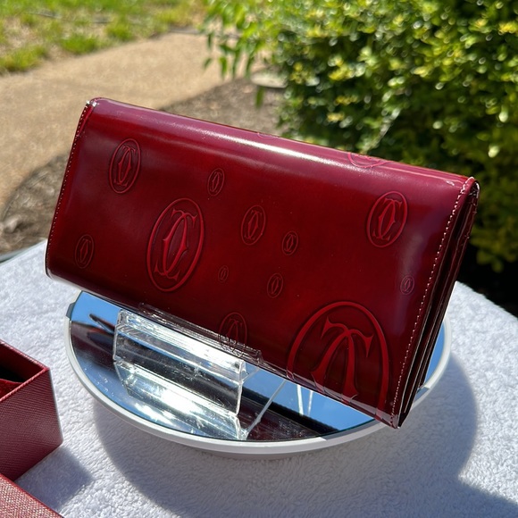❤️❤️❤️‍🔥❤️‍🔥NEW CARTIER BIRTHDAY CONTINENTAL WALLET❣️❣️❣️❣️❣️ - Picture 14 of 15